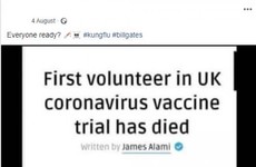 Debunk: No, the first UK volunteer in a Covid-19 vaccine trial has not died