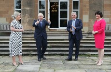 Boris Johnson unveils first steps towards marking centenary of Northern Ireland next year
