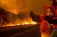 Huge wildfire near Los Angeles prompts evacuations