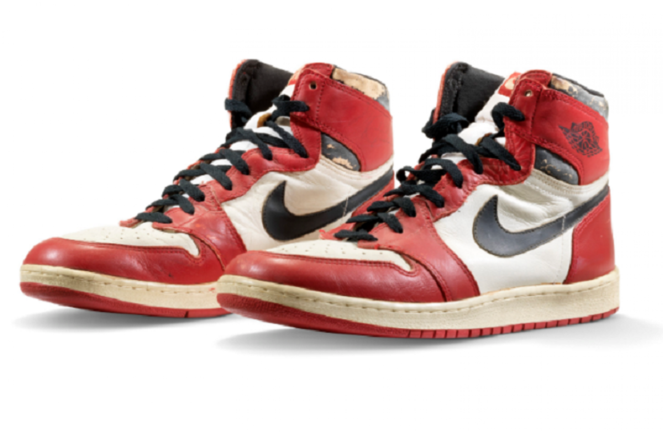 Michael Jordan sneakers fetch recordbreaking price of 615,000 at auction