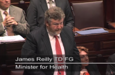 Video: Health Minister James Reilly's statement to the Dáil
