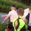 Gardaí investigate 'racially motivated incident' after young people filmed pushing woman into canal