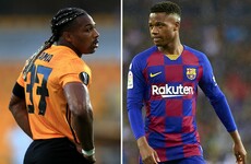Barca teenager Fati earns first senior call-up for Spain, Wolves winger Traore also included