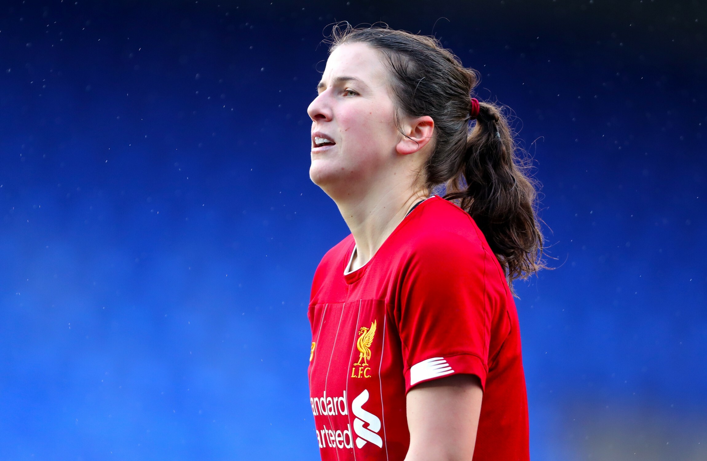liverpool shirt fat woman