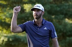 Johnson opens up 5-stroke lead with 40-foot eagle putt at the 18th in Boston