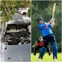 Ireland legend Kevin O'Brien smashes 8 sixes - and his own car window - in Lightning win