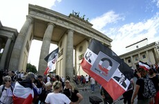 Police break up gathering of thousands protesting pandemic restrictions in Germany