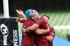 Beirne's 'dream game' sees him work well with Wycherley in Munster pack