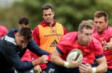 Munster set for minimal changes with Van Graan backing settled starting XV