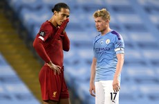 Liverpool quartet join Man City pair De Bruyne and Sterling on PFA Player of the Year shortlist
