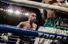 Herring sets up Frampton fight after win by DQ over Oquendo