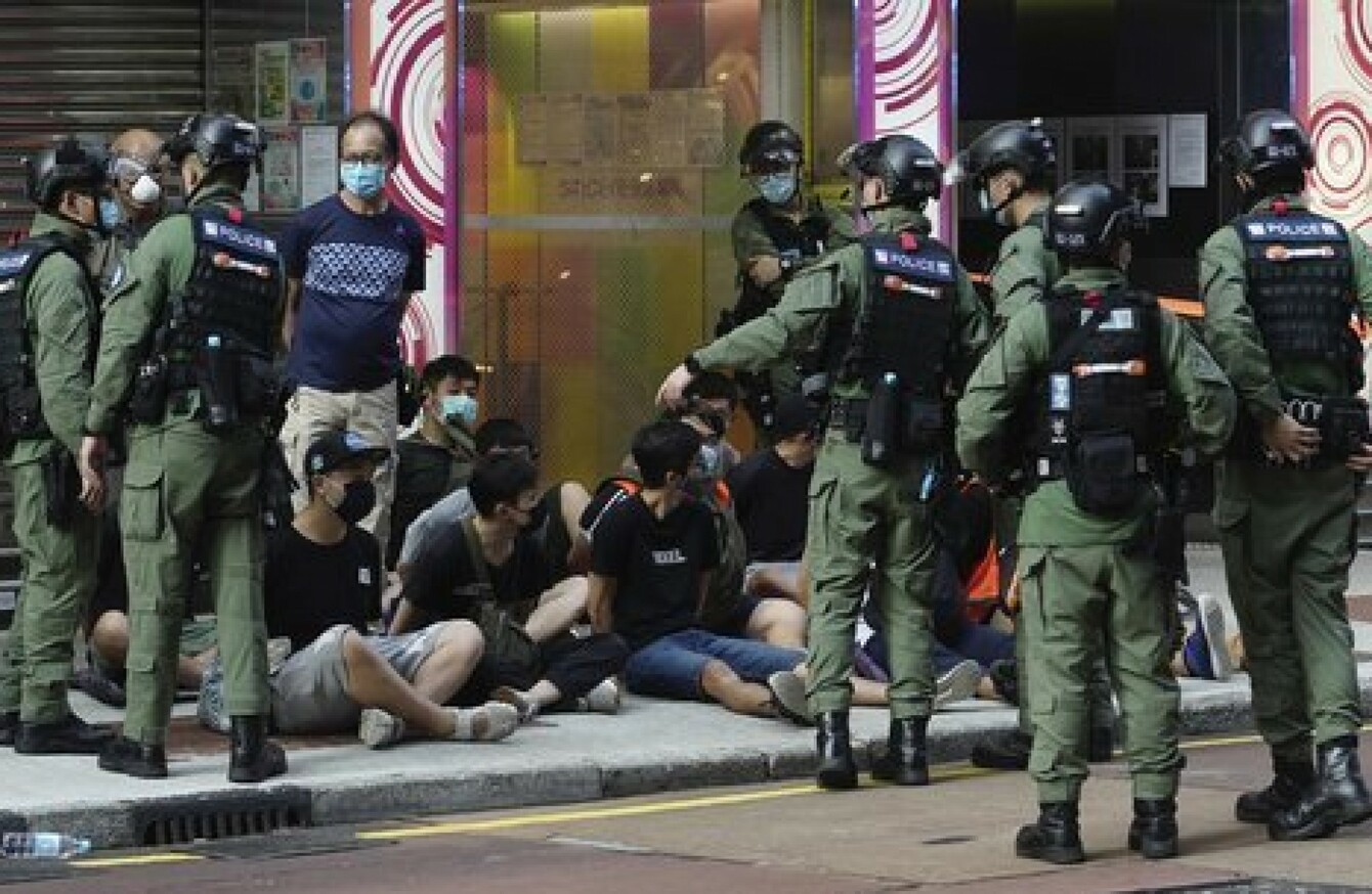 Ninety Protesters Arrested In Hong Kong Over Demonstrations Against Delayed Election