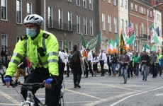 Gardaí investigating assault of activist at anti-mask protest in Dublin