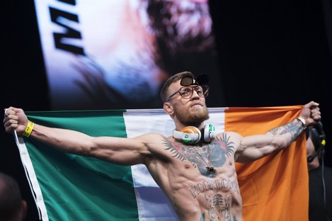 Conor McGregor, pictured in 2017. 