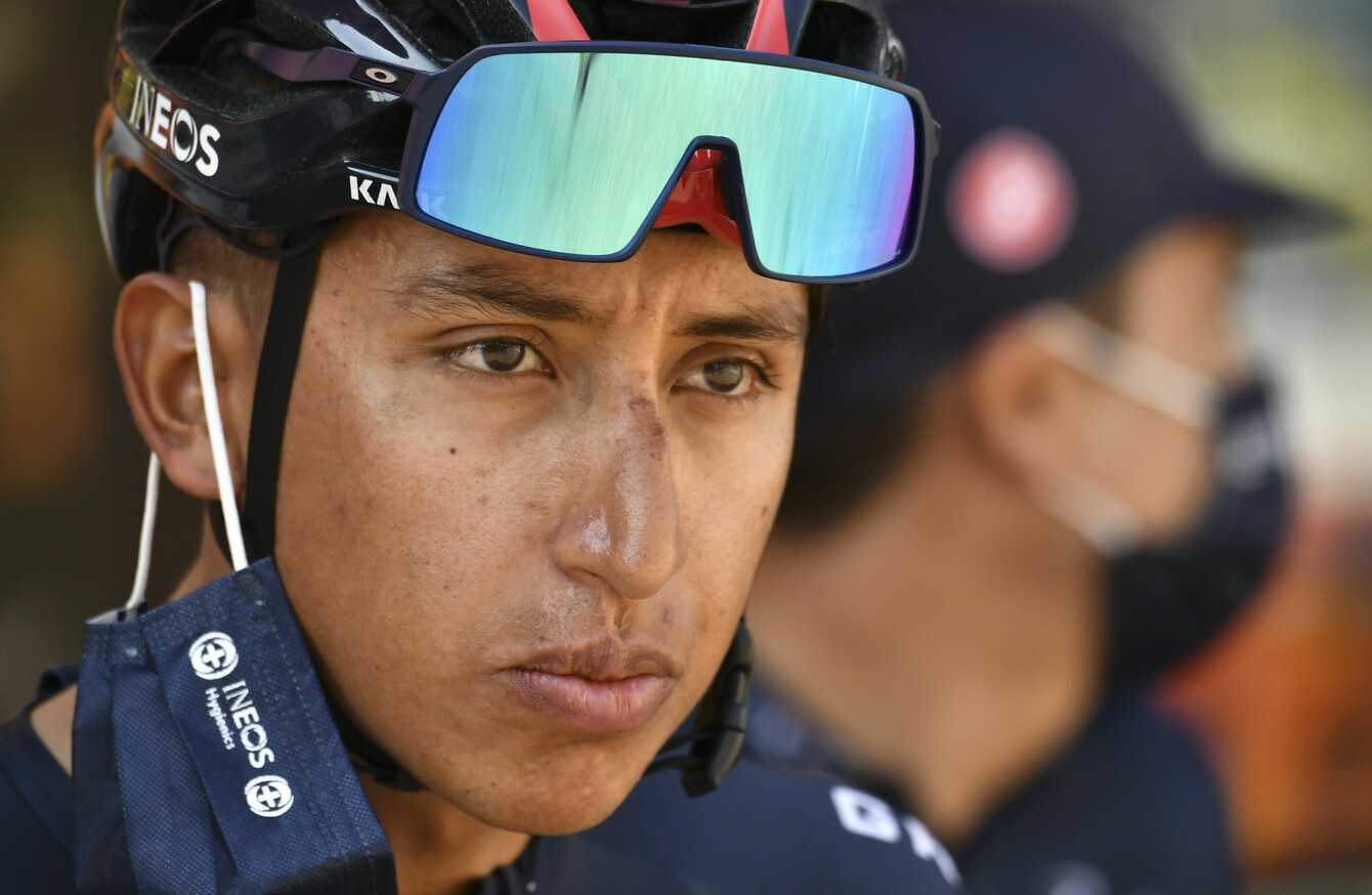 Defending champion Egan Bernal withdraws from Tour de France · The42