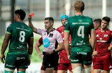Connacht pair get three-game bans for red cards against Munster