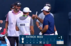 Patrick Reed bounces in a hole in one at the US Open