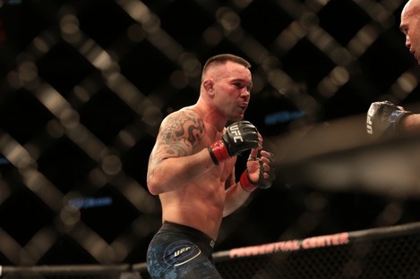 UFC welterweight Colby Covington (file pic).