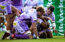 Hogg ecstatic as Exeter book semi-final date with Toulouse