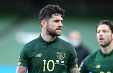 Robbie Brady an injury doubt for Kenny's Ireland ahead of Euro play-off
