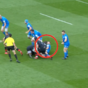 Saracens flanker Rhodes cited for striking Robbie Henshaw with his head