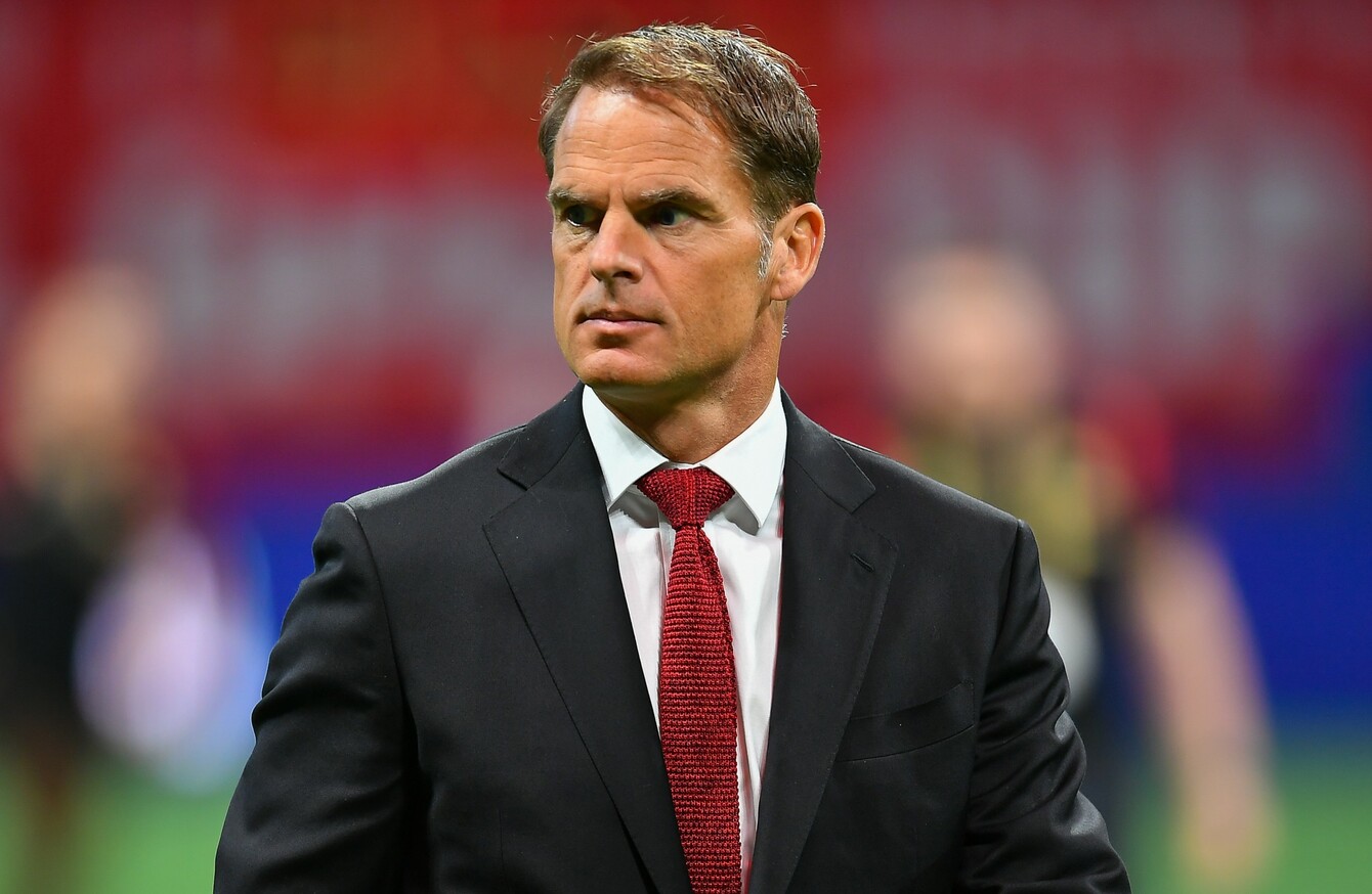 De Boer Appointed Netherlands Boss After Being Sacked By Mls Club