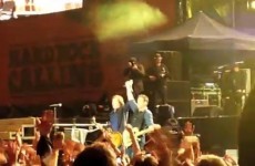 Video: Springsteen and McCartney have mics cut at London gig