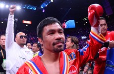 Manny Pacquiao says he wants to fight Conor McGregor next year