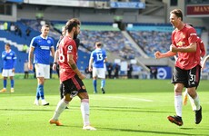 100th-minute penalty saves Man United's blushes in Brighton