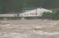 Japan: Troops fly supplies to people cut off after floods