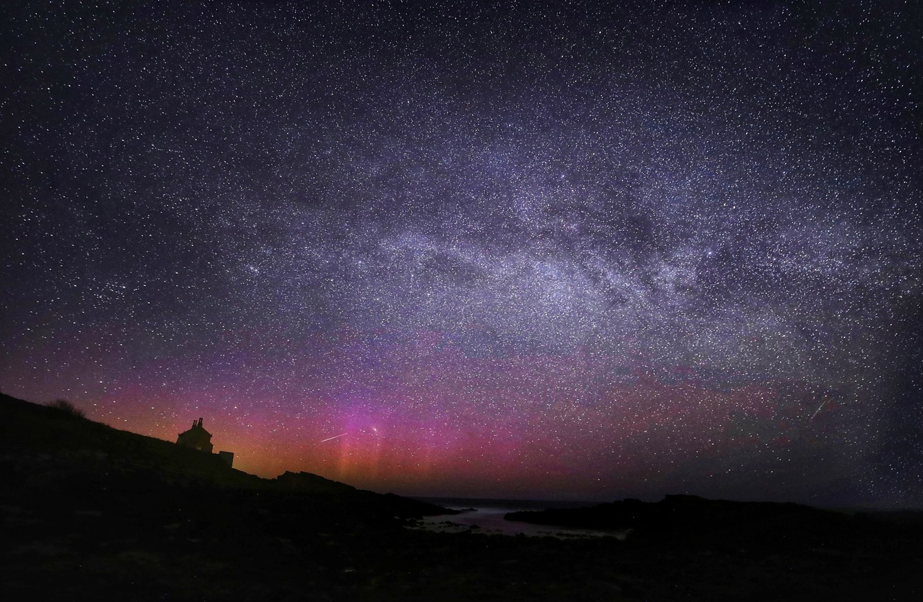Northern Lights visible from Ireland this week and tonight's the best