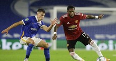 Molumby features for Brighton as Manchester United advance in the Carabao Cup