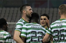 Odsonne Edouard's goal secures Celtic's place in the Europa League group stages
