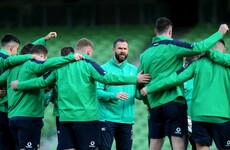 Ireland will be second seeds in the 2023 World Cup pool draw in December