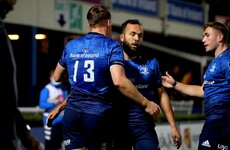 Leinster start new season with bonus-point win but Sexton injury a concern