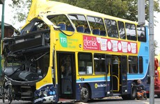 Eight people injured, two seriously, in crash involving a Dublin Bus and a car in south Dublin