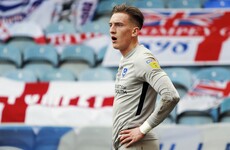 Portsmouth's Ireland striker on the double on busy night of football across the water