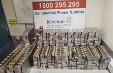 Revenue dog sniffs out €27k worth of smuggled cigarettes at Dublin Airport