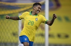 Firmino's double helps Brazil making winning start to World Cup qualifiers