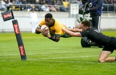 Play continues 10 minutes after hooter as All Blacks and Australia play out draw in Bledisloe Cup opener