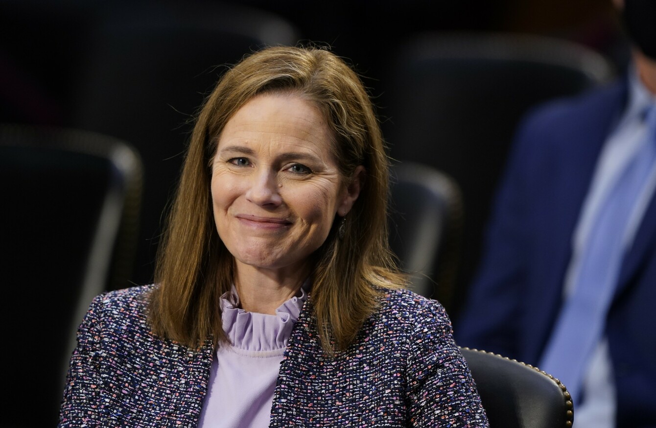 Trump S Supreme Court Choice Amy Coney Barrett Looks Nailed On For Senate Approval After Tense Week