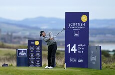Harrington three off the lead after impressive second round at Scottish Championship