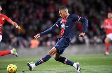 Mbappe fires PSG to top of French league