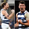 Irish duo O'Connor and Tuohy celebrate as they reach AFL Grand Final with Geelong