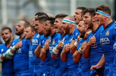 Italy make five changes for Saturday's date with Ireland