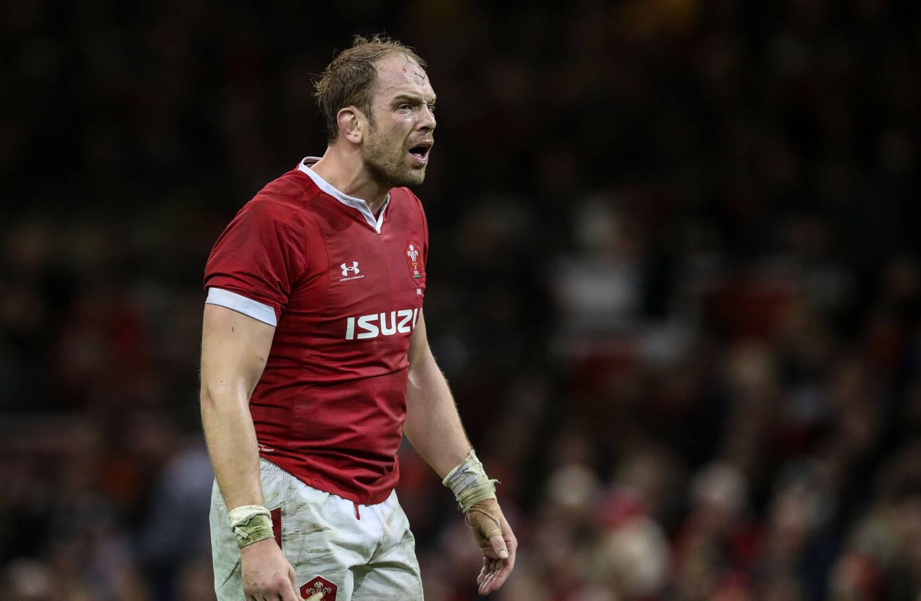 Wales Captain Alun Wyn Jones To Equal Mccaw S Appearance Record The42