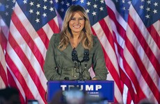 Melania Trump criticises Biden and Democrats in first solo campaign stop