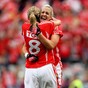 'The game is kind of made for her. She's one of the best I've ever played with anyway'