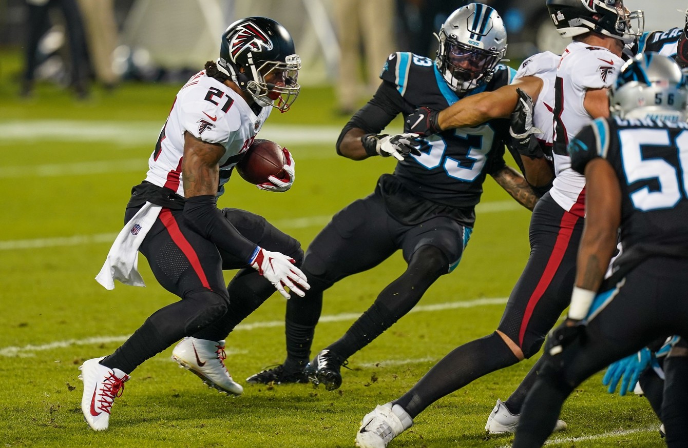 Atlanta Falcons hold on for comefrombehind win over rivals on the road