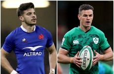 Sexton is 'a role model for me,' says 21-year-old France out-half Ntamack